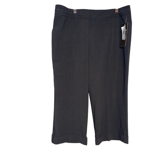 ESSENTIALS BY ABS - NEW - black pants size 14 - Picture 1 of 5